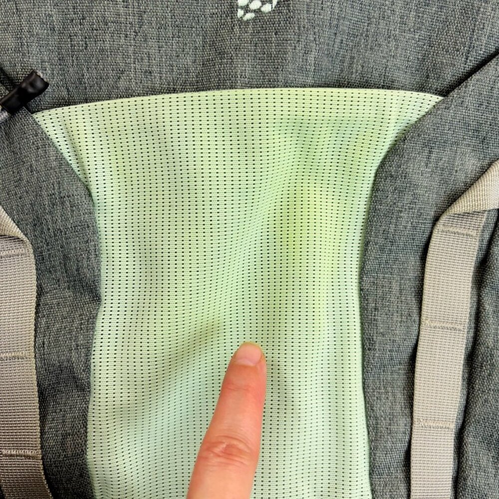 MOUNTAIN HARDWEAR Agami 27L Backpack Gray Mint Green Womens Daypack Hiking Camp - Picture 5 of 16